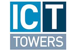 IC Tower Index 标志,蓝白灰三色