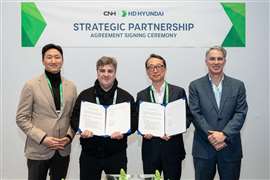 CNH e HD Hyundai revelam acordo conjunto de inovação