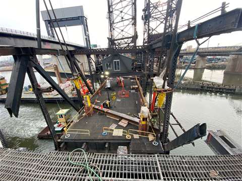 Wittpenn Bridge Center Section Post Lowering 