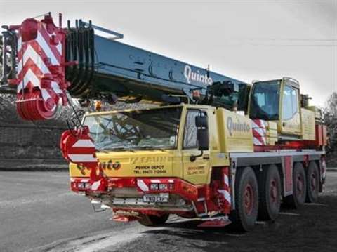 4 axle AT crane in Quinto colours