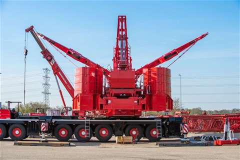 Liebherr LTM 1650 8.1 crane