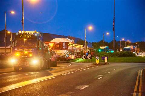 allelys trailer on northern ireland road