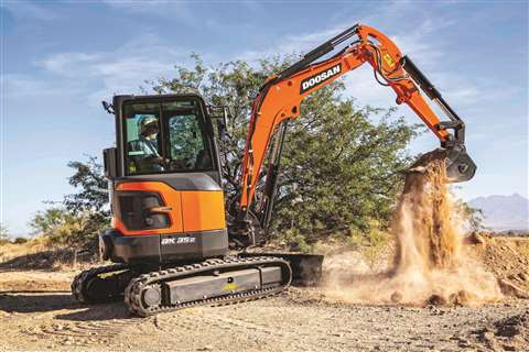 Doosan construction equipment