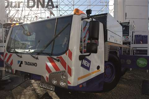 The AC 5.250-2 all terrain from Tadano at Bauma 2022