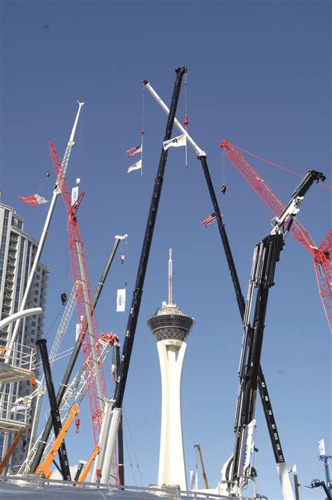 Cranes at ConExpo-Con/Agg