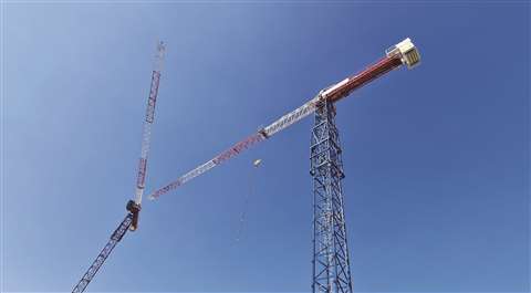 Two Raimondi MRT111 flat tops on a university campus in Cyprus