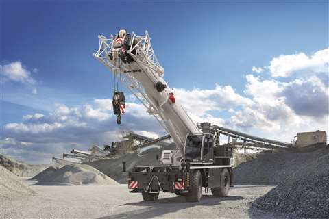 Liebherr’s  LRT 1130-2.1 rough terrain crane