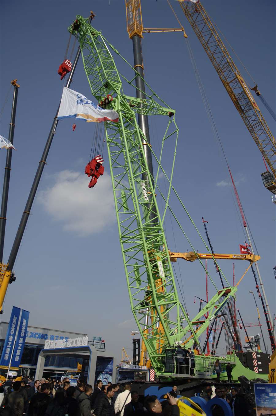 Cranes at Bauma China come back with a bang - Crane