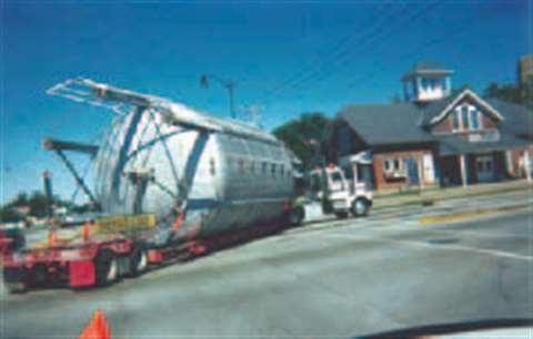 Oversize loads are a White Brothers Trucking speciality