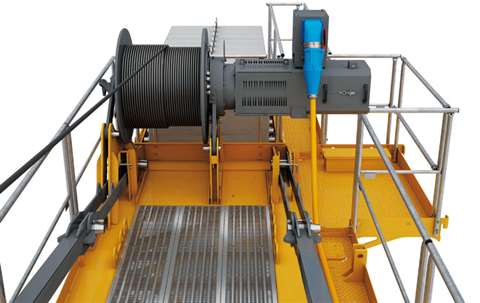 The Liebherr SD.shift has a reversible frequency converter drive
