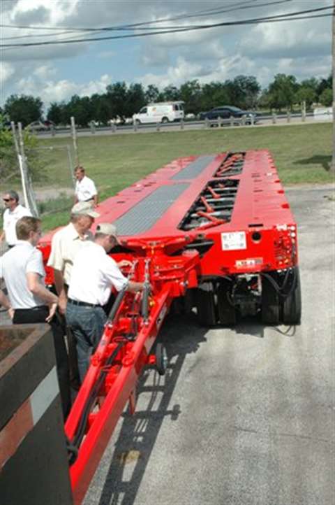Scheuerle/Kamag launched its new K25 heavy haul system to its customers in the US.