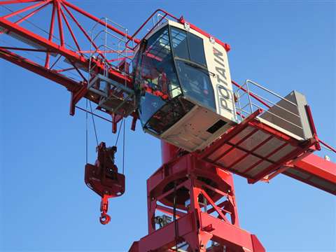 â€œTower crane rental rates continue to trend upward,â€ said Clay Thoreson, general manager of ALLâ