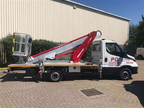 P G Platforms new truck photo2 May 2020