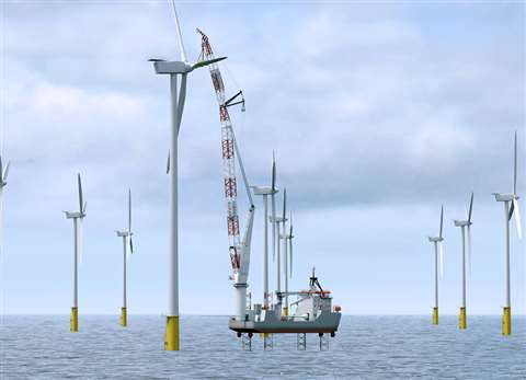 127054 new huisman crane type for maintenance offshore wind turbines