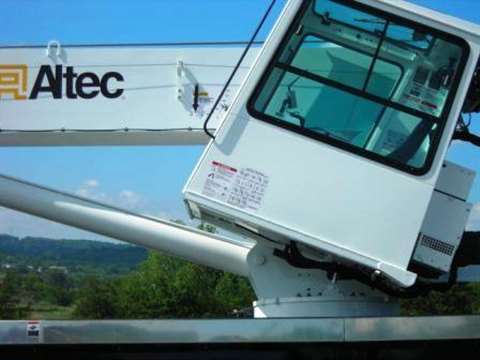 Birmingham, AL-based Altec Industries , has developed a new tilt cab option for its riding seat cran