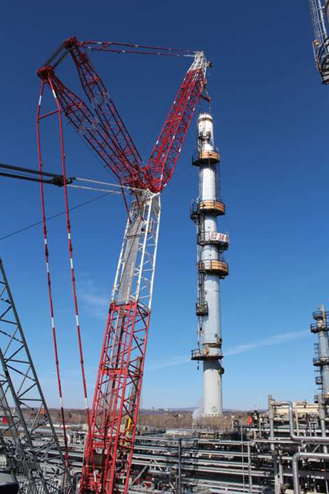 Entry 1 - Guay Crane, crawler crane, all terrain crane, Canada