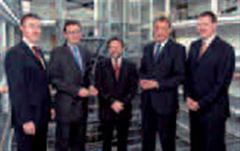 Pictured, from left to right, are: Sigmund Przybilla, managing director, Streif Baulogistik Polska;