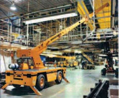 The Broderson line of carry deck cranes includes seven models