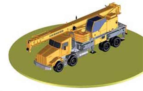 Assembly of the new Liebherr truck crane will take place in Houston, TX