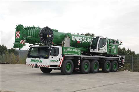Emerson Crane Hire's latest Liebherr LTM 1200-5.1