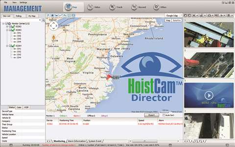 HoistCam Director enables construction owners and managers to remotely monitor a job site via HoistC