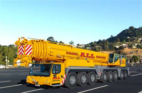 Liebherr LTM1450-8-1 mobile crane