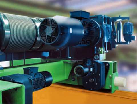 SHW 8 winch from Stahl CraneSystems 