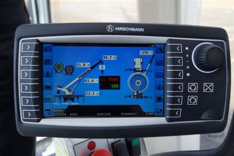 Hirschmann's new iSCALE Control System features a 7 inch color display.