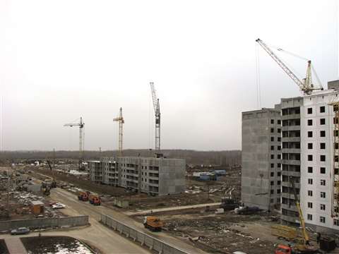 A construction boom in Kiev and other major cities is anticipated
