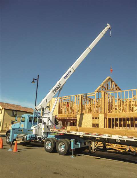 Manitex boom truck TM200