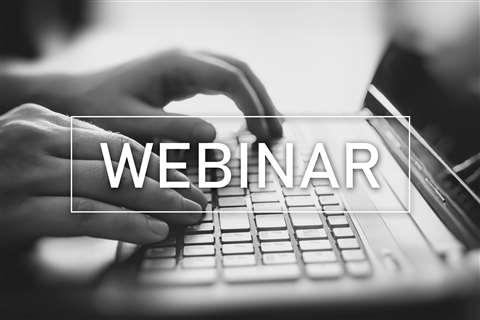 Webinar Stock Image