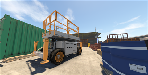 Serious labs inc scissor lift vr simulator image 3