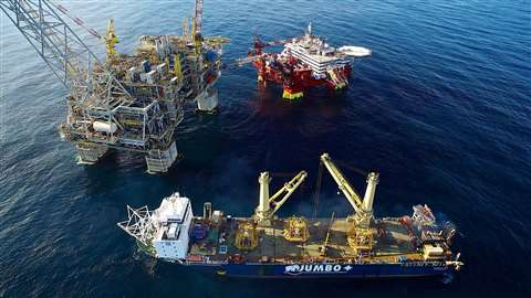 Jumbo Offshore has won a Leviathan Field job from Technip