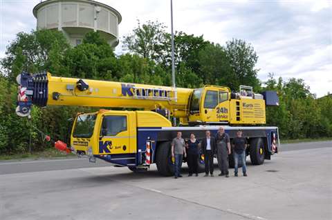 From left to right: Marcel Kurth, Alexandra Kurth, Michael Zieger, and Matthias Müller and Gerd Götz