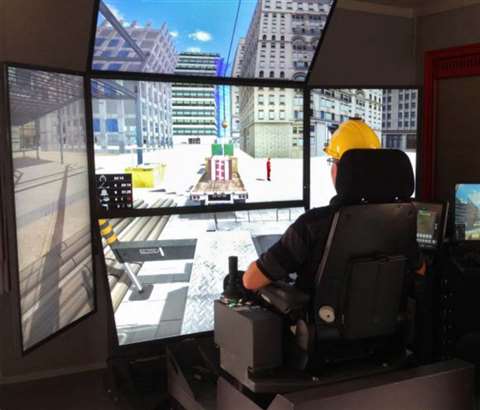 CM Labs Simulations has released a new operator training solution – the rough terrain (RT) mobile cr