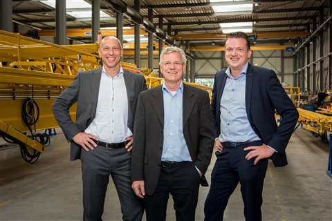 From left to right: Ivo Kolman, Leo Spierings, Koos Spierings