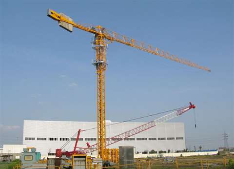 On show will be a MCT 85. The model has a 5 tonnes capacity and can lift 1.1 tonnes at its jib end o