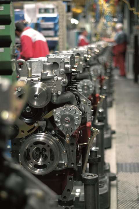 The Deutz production facility in Cologne, Germany, has recorded building nine million engines