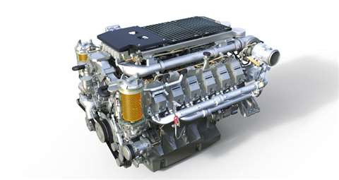 The new 12-cylinder Liebherr stage IV / Tier 4 final diesel engine
