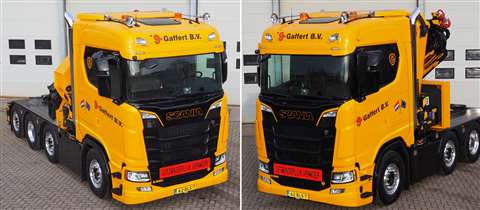 Scania Truck Crane